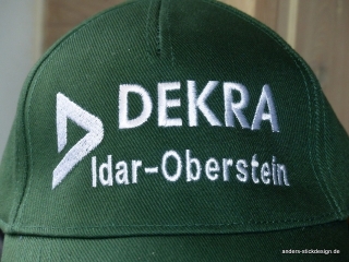 Bestickung Cap